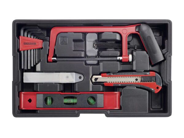 CAJA DE HERRAMIENTAS CON DESTORNILLADOR INALÁMBRICO PWBM A1